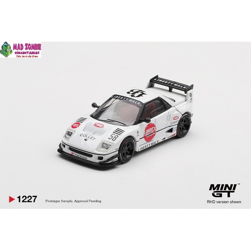 MINI GT 1/64  - Mazda AZ-1 Liberty Walk LB40 LB-Hinomaru - (PRE-ORDER)