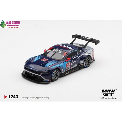 MINI GT 1/64  - Ford Mustang GT3 #65 Ford Multimatic Motorsports 2025 IMSA Daytona 24 Hrs Winner - (PRE-ORDER)