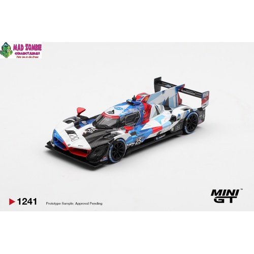 MINI GT 1/64  - BMW M Hybrid V8 GTP #25 BMW M Team RLL 2024 IMSA Daytona 24 Hrs - (PRE-ORDER)