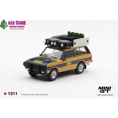 MINI GT 1/64  - Range Rover 1981 Camel Trophy Sumatra N.Sudmann & F.Hofmann - (PRE-ORDER)