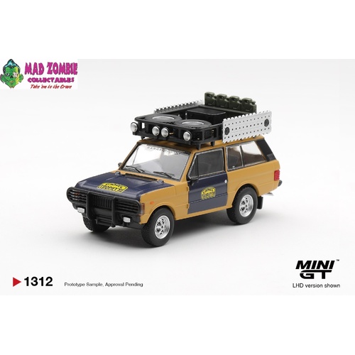 MINI GT 1/64  - Range Rover 1981 Camel Trophy Sumatra H.Fischer & W.Bays - (PRE-ORDER)