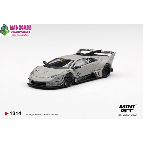 MINI GT 1/64  - Lamborghini LB-Silhouette WORKS MURCIELAGO GT Evo Fighter - (PRE-ORDER)