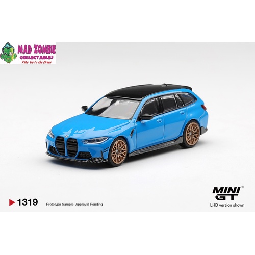 MINI GT 1/64  - BMW M3 M Performance Touring Riviera Blue - (PRE-ORDER)