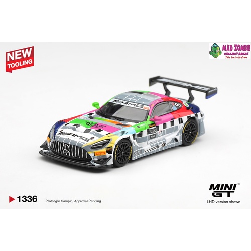 MINI GT 1/64  - Mercedes-AMG GT3 #888 Mercedes-AMG Team GMR Meguiar's Bathurst 12 Hour 2025 - NEW TOOLING - (PRE-ORDER)