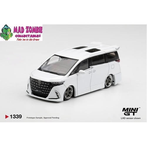 MINI GT 1/64 - Toyota Alphard 40 KUHL White - PRE-ORDER