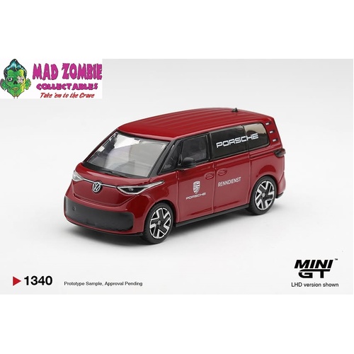 MINI GT 1/64 - Volkswagen ID.Buzz Porsche Renndienst - PRE-ORDER
