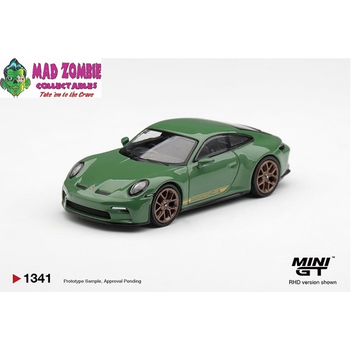 MINI GT 1/64 - Porsche 911 (992) GT3 Touring Auratium Green - PRE-ORDER
