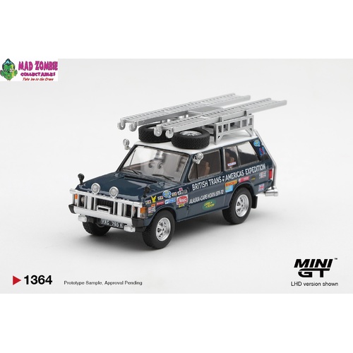 MINI GT 1/64 - Range Rover 1971 British Trans-Americas Expedition (VXC-765K) - (PRE-ORDER)