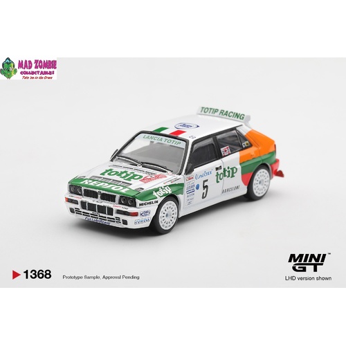MINI GT 1/64 - Lancia Delta HF Integrale Evoluzione #5 1993 Rallye Monte-Carlo - PRE-ORDER