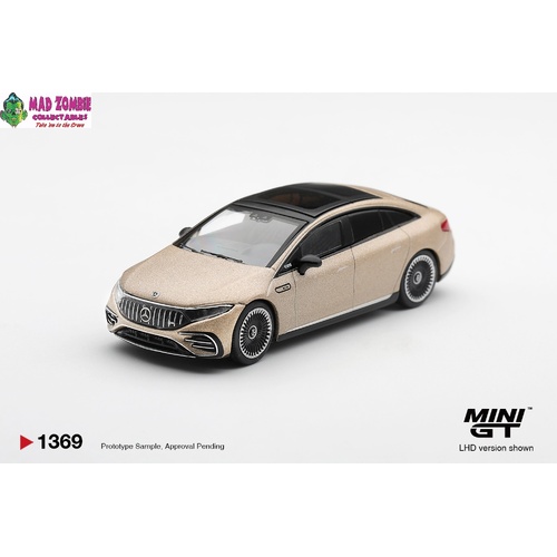 MINI GT 1/64 - Mercedes-AMG EQS 53 Gold - PRE-ORDER