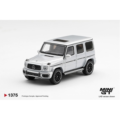 MINI GT 1/64 - Mercedes-AMG G 63 Silver Metallic - PRE-ORDER