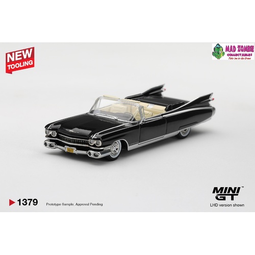 Mini GT 1/64 - Cadillac Eldorado Biarritz 1959 Black - (PRE-ORDER)