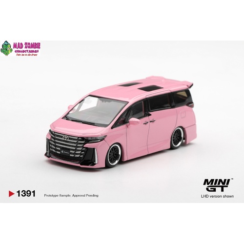 Mini GT 1/64 - Toyota Vellfire 40 KUHL Metallic Pink - (PRE-ORDER)