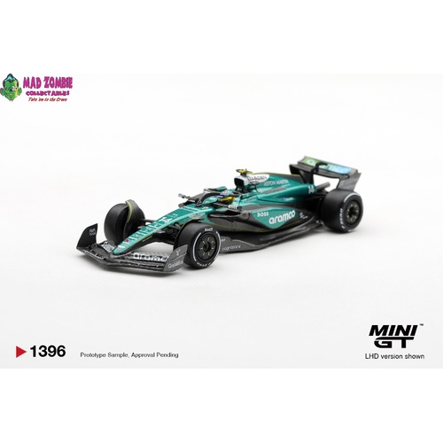 Mini GT 1/64 - Aston Martin AMR24 #14 Fernando Alonso 2024 F1 2024 Las Vegas GP - (PRE-ORDER)