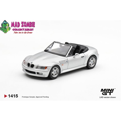 Mini GT 1/64 - BMW Z3 Titanium Silver - (PRE-ORDER)