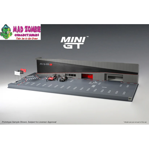 Mini GT 1/64 - Diorama NISSAN MOTORSPORTS & CUSTOMIZING CO.,LTD.  NISMO OPERATION