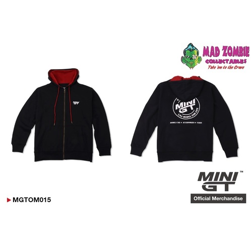 MINI GT Hoodie - Sweat Jacket (full zip) - Black