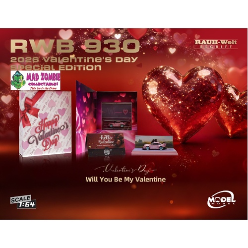 Model Model 1/64 - RWB930 Valentine's Day Version - PRE-ORDER