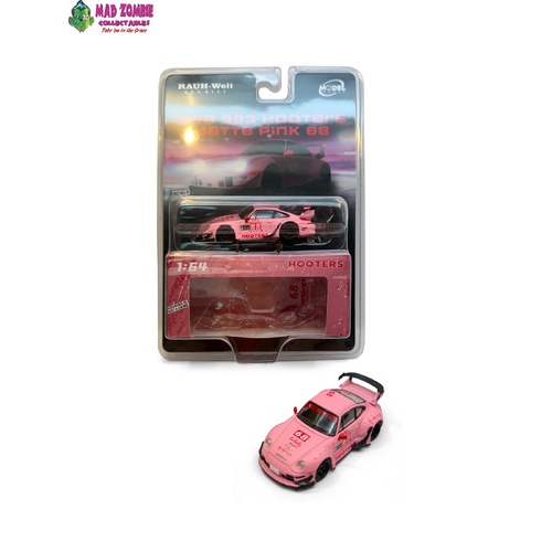 Model Model 1/64 - RWB 993 Hooters Matte Pink #68 - (PRE-ORDER)