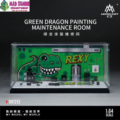 MoreArt 1/64 Scale - AO Racing Rexy Workshop - (PRE-ORDER)