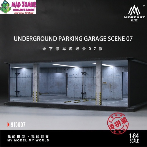 MoreArt 1/64 Scale - Hangzhou Xiangshan Art Commune - Underground Parking Garage Scenario Model 07 - (PRE-ORDER)