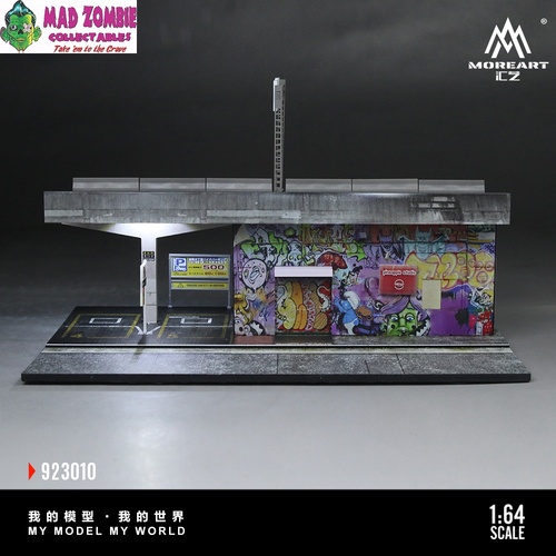 MoreArt 1/64 Scale - Nagoya Street Art Photo Spot - (PRE-ORDER)