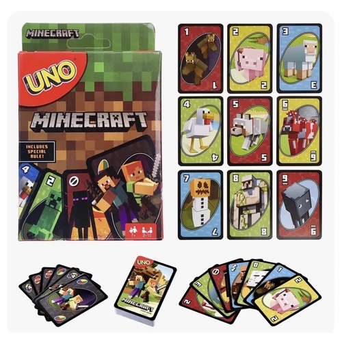 Minecraft UNO Card Game