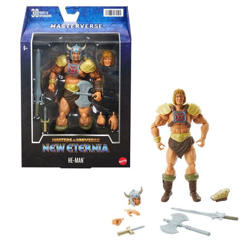 Masters of the Universe Masterverse Revelation Viking He-Man Action Figure