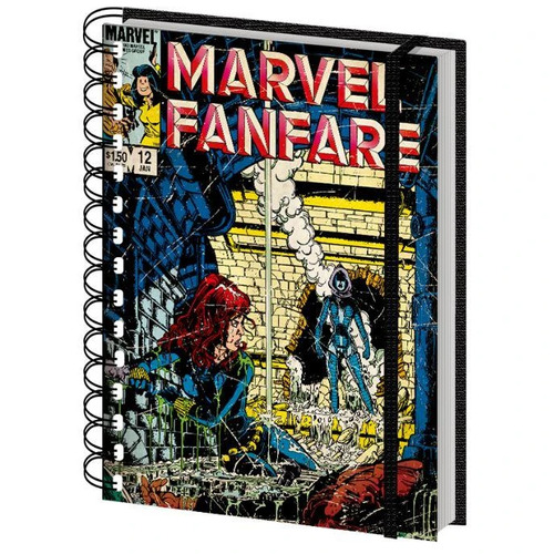 Marvel Comics - Black Widow Retro A5 Hardcover Notebook