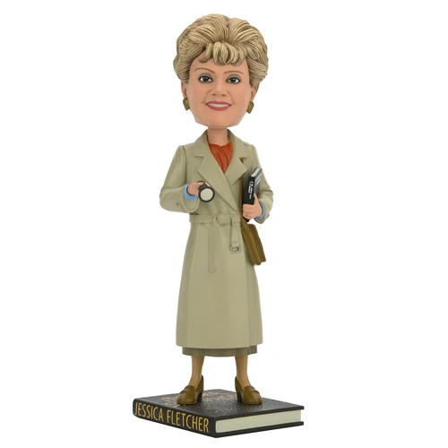 Murder She Wrote Jessica Fletcher Head Knocker Bobblehead