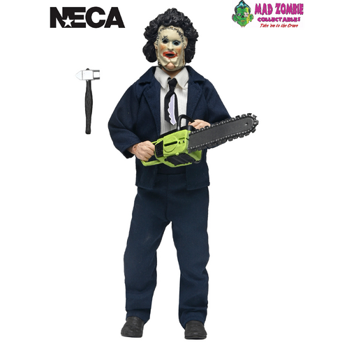 TEXAS CHAINSAW MASSACRE – LEATHERFACE (PRETTY WOMAN MASK) 50TH ANNIVERSARY 8″ CLOTHED ACTION FIGURE