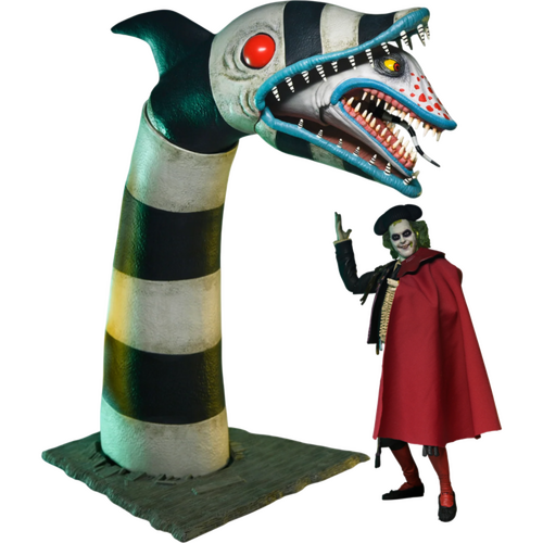 Beetlejuice Beetlejuice (2024) - Matador Beetlejuice & Sandworm Ultimate 7" Scale Action Figure 2-Pack