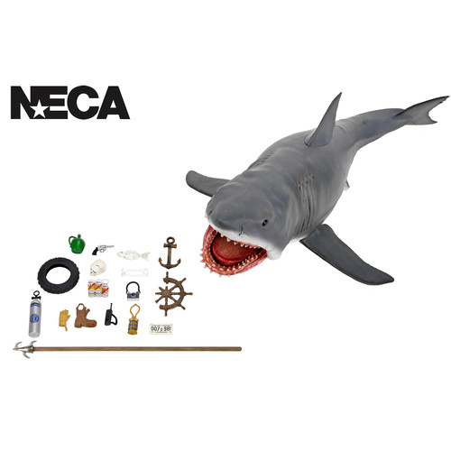 Jaws (1975) - The Game of Jaws 50th Anniversary 15'' Head to Tail Figure
