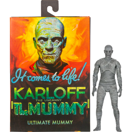 The Mummy (1932) - Mummy (Black & White Version) Ultimate 7" Scale Action Figure