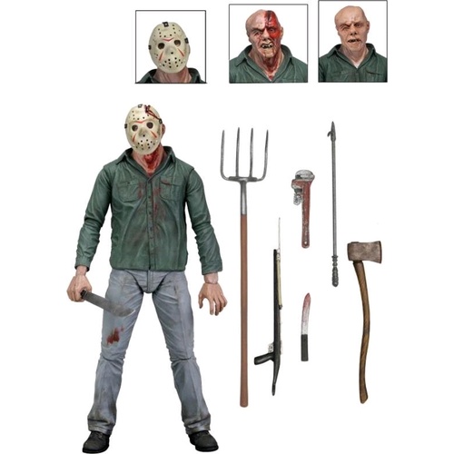Friday the 13th - Jason 7" Part 3 Action Figure