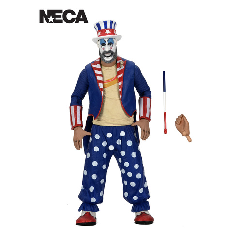 House of 1000 Corpses 7" Action Figure - Captain Spaulding Tailcoat Clothed Figure 20th Anniversary