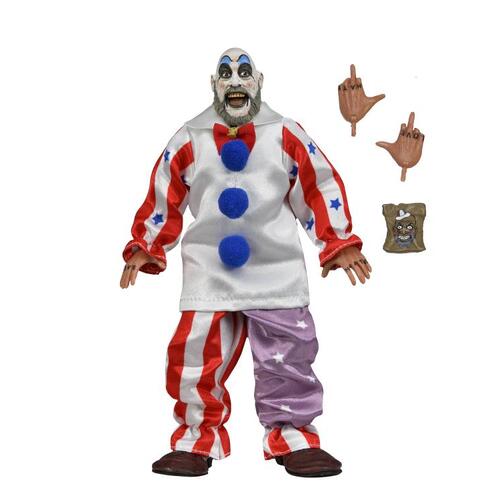 House of 1000 Corpses 7" Action Figure - Captain Spaulding Clothed Figure 20th Anniversary 