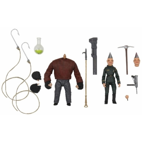 Puppet Master- 7" Scale Action Figure - Ultimate Pinhead & Tunneler 2 pack