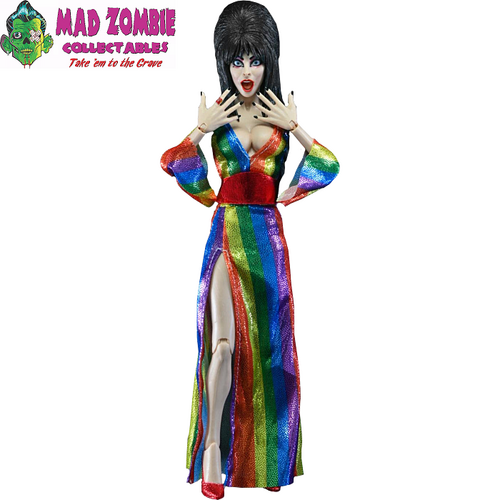 Elvira - Over the Rainbow Elvira Clothed 8" Action Figure