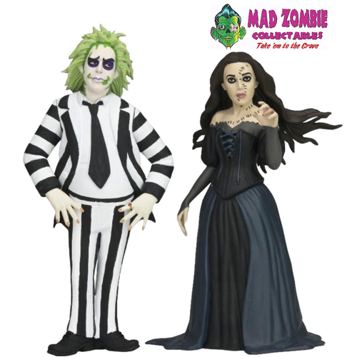 BEETLEJUICE BEETLEJUICE – Beetlejuice & Delores Toony Terrors 6" Scale Action Figure 2-Pack