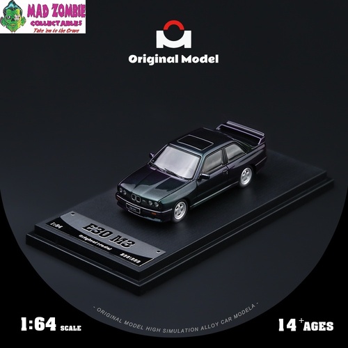 Original Model 1/64 Scale - E30 M3 Chameleon (With Opening Bonnet) (Limited to 999 Pieces World Wide) - (Pre-Order)