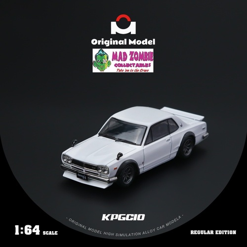 Original Model 1/64 Scale - Nissan KPGC10 White - (Pre-Order)