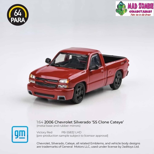 Para 64 -  2006 Chevrolet Silverado Single Cab (Cateye) Red Color (PRE-ORDER)