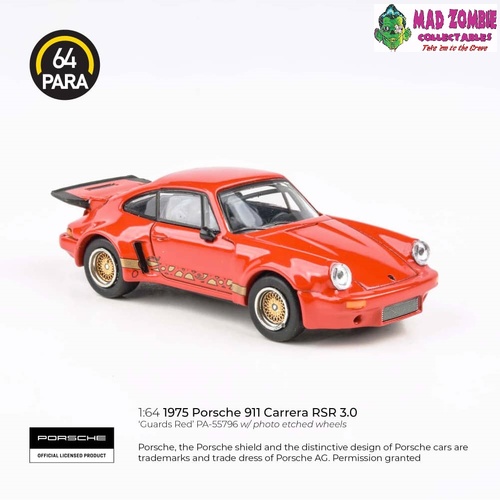 Para 64 - 911 Carrera RSR 3.0 Guards Red - (PRE-ORDER)