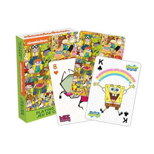 Nickelodeon Playing Cards - Cast