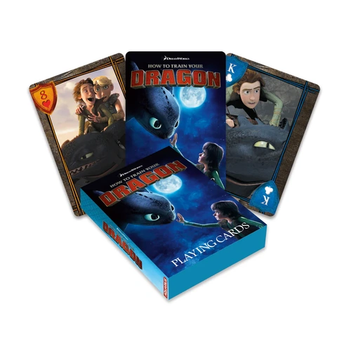 How to Train A Dragon Playing Cards