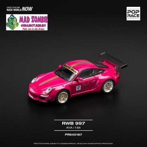 Pop Race 1/64 Scale - RWB 997 - AVA - PRE-ORDER