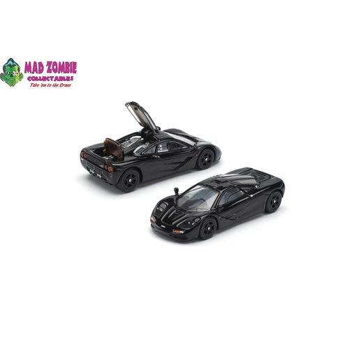 Pop Race 1/64 Scale - McLAREN F1 JET BLACK - PRE-ORDER