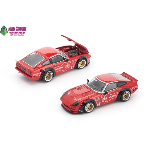 Pop Race 1/64 - PANDEM 280ZX RED (NEW TOOLING) - PRE-ORDER