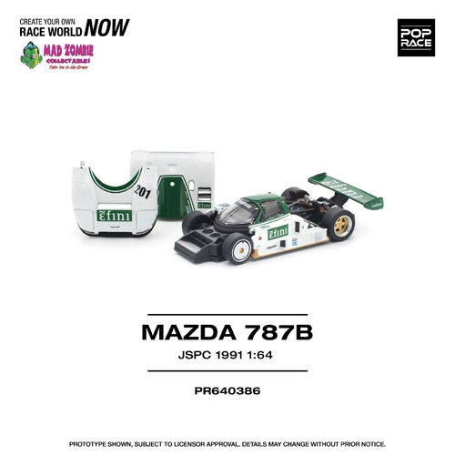 Pop Race 1/64 - MAZDA 787B JSPC 1991 -  PRE-ORDER